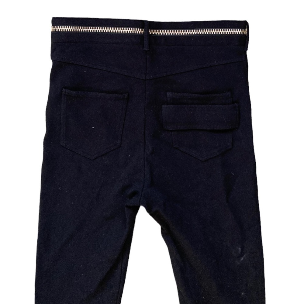 Givenchy Paris Skinny Jeans with Zipper Waist Detailing in Black - Picture 7 of 7